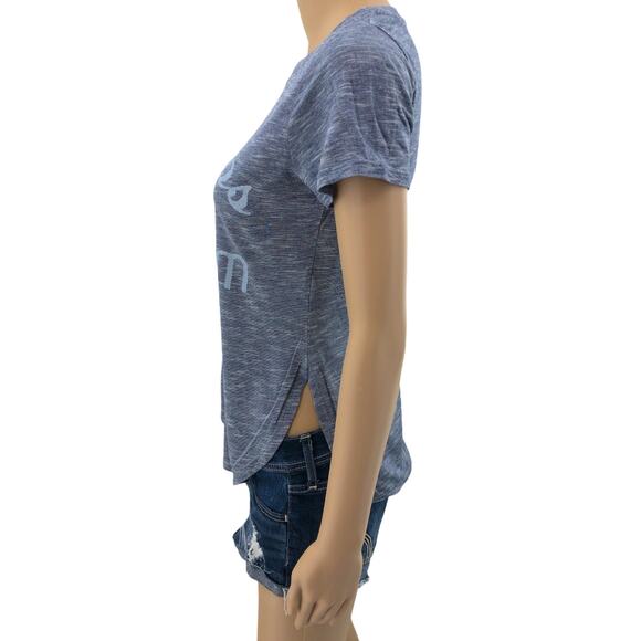 Disney Boutique XS Blue Space Dye Mickey Mouse Churros & Ice Cream Tee Shirt - Picture 3 of 9